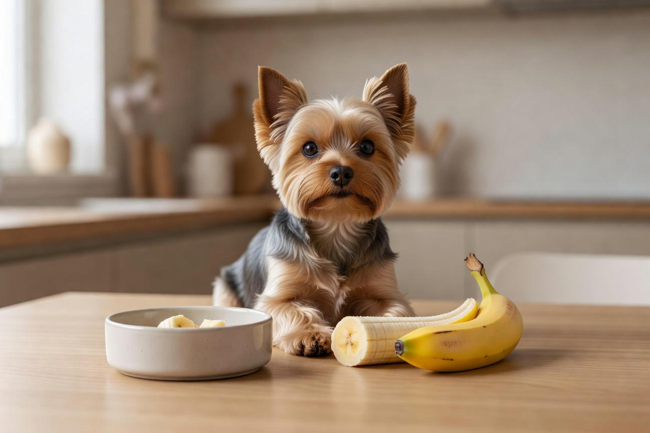 Czy york może jeść banana jako bezpieczny przysmak