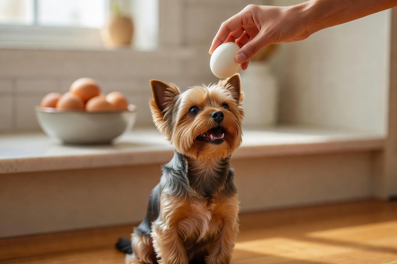 Czy yorkshire terrier może jeść jajka i jak je podawać