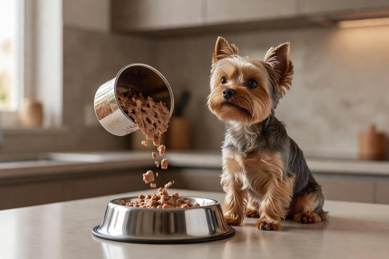 Ile karmy powinien jeść dorosły Yorkshire Terrier