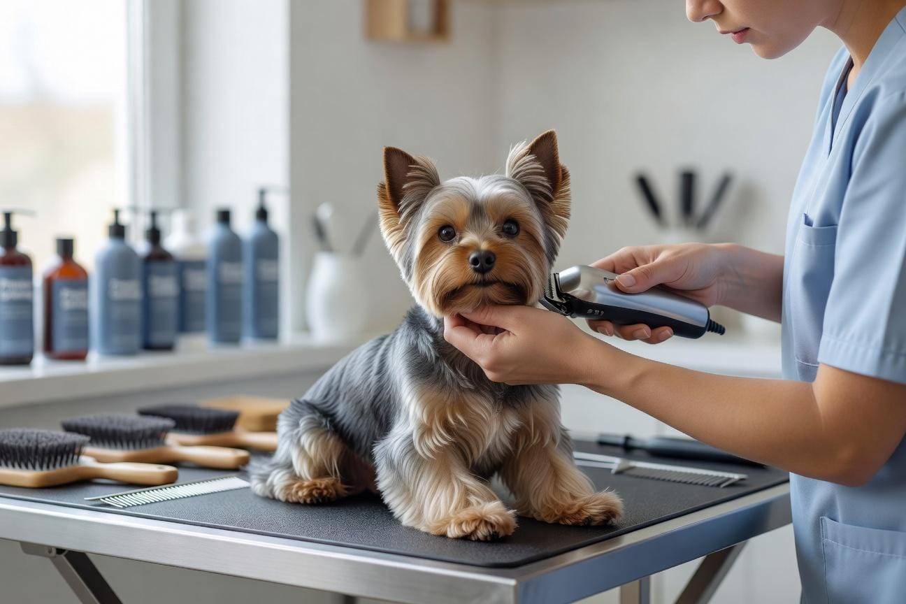 Koszt groomera dla Yorka i zakres usług pielęgnacyjnych