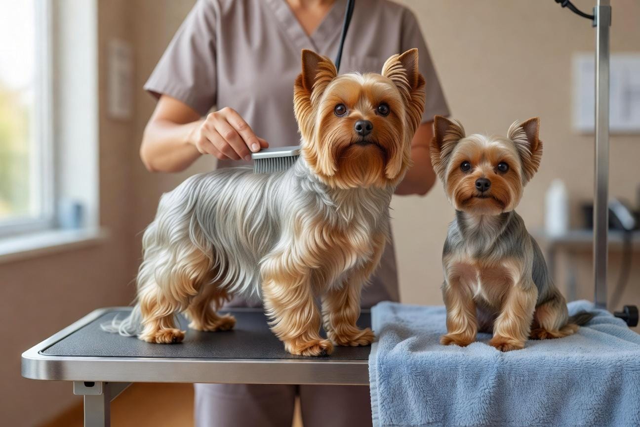 Yorkshire Terrier: długa i krótka sierść, różnice i pielęgnacja