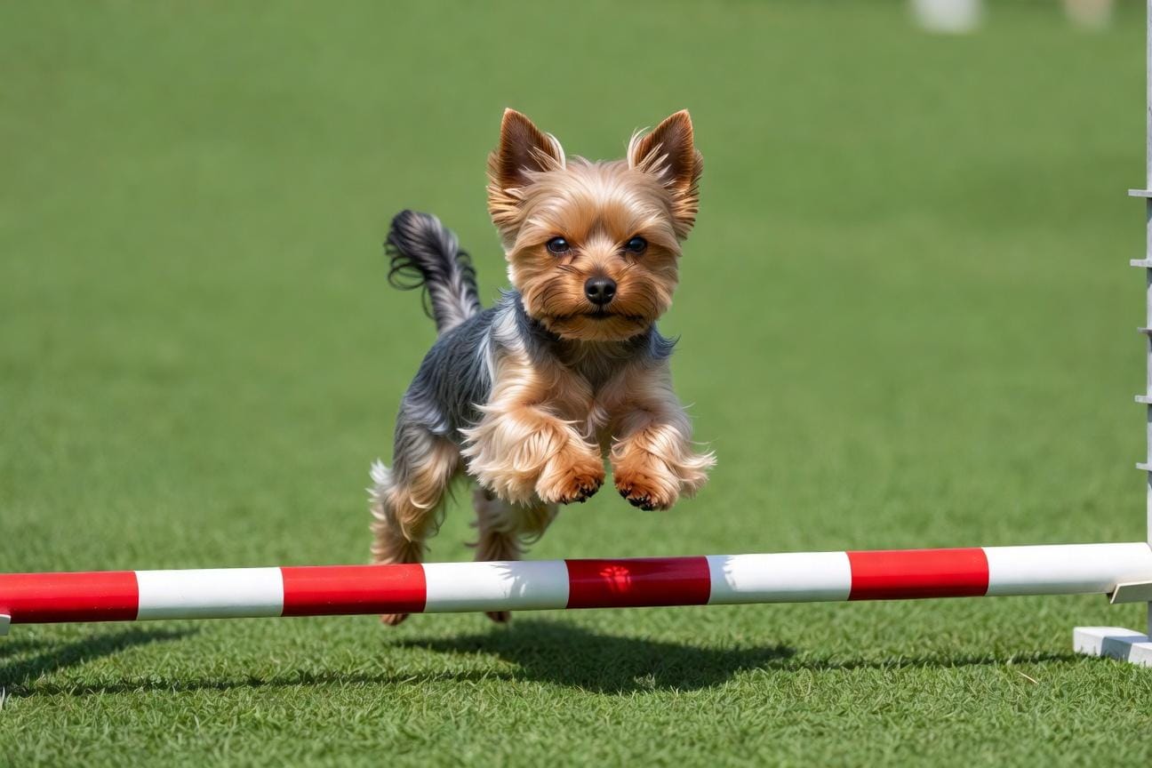 Yorkshire Terrier w agility – predyspozycje i trening